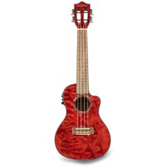 LANIKAI IT QM-RDCEC - UKULELE CONCERTO QUILTED MAPLE