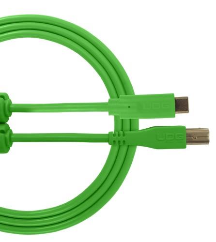 UDG U96001GR - ULTIMATE AUDIO CABLE USB 2.0 C-B GREEN STRAIGHT 1,5M