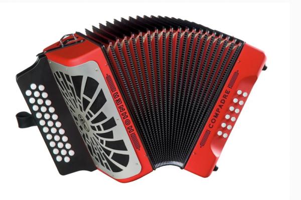 HOHNER COMPADRE GCF RED SILVER GRILL