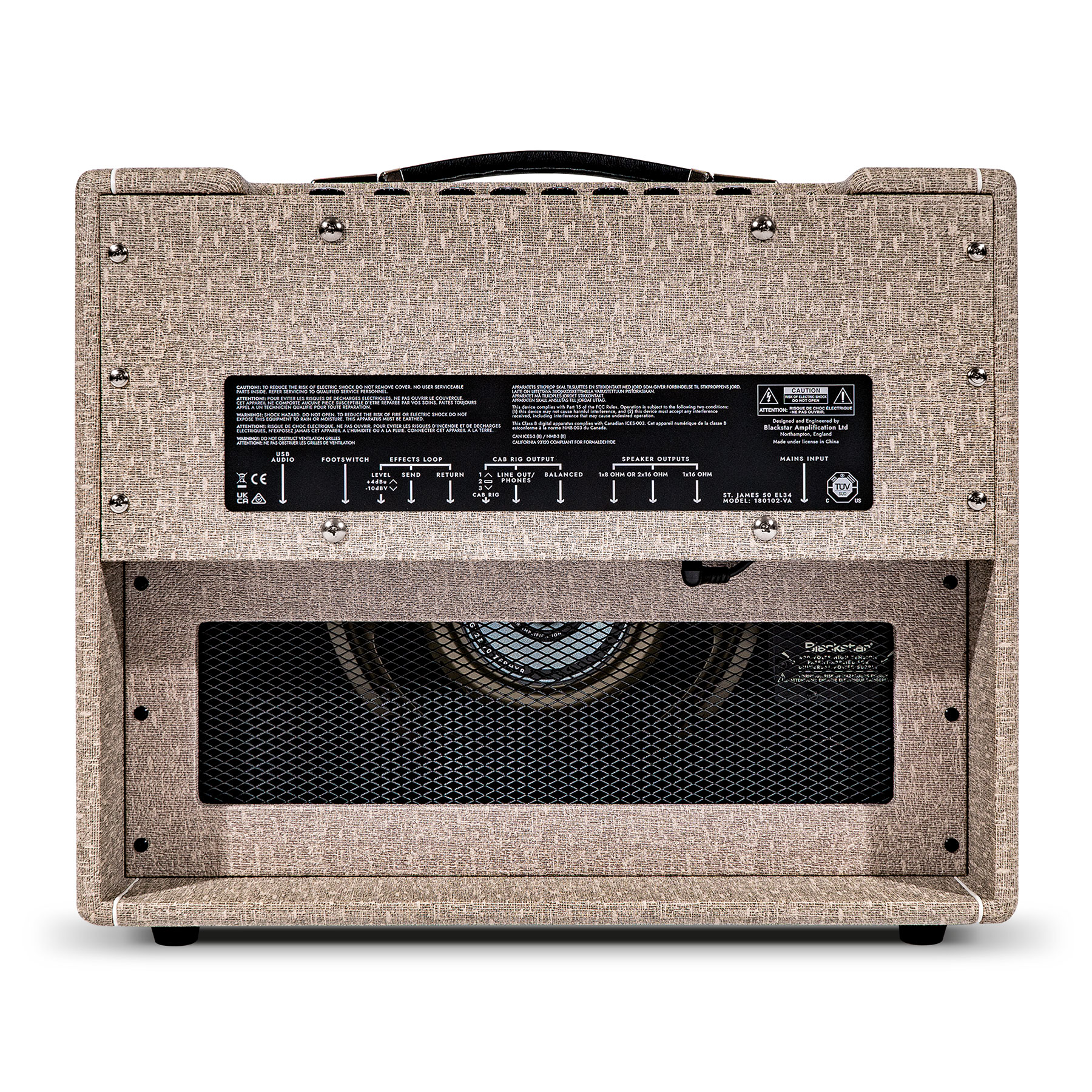 Blackstar ST. JAMES 50 EL34 COMBO - FAWN