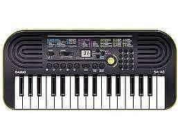 Casio SA 46 - mini tastiera arranger per la scuola