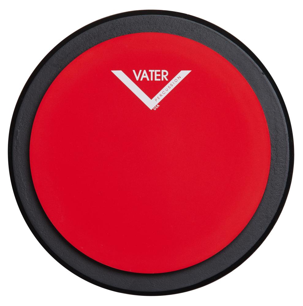 Vater VCB6S Chop Builder 6 Soft Single Side Practice Pad - D: 15,2 cm - Inserto M8 per fissaggio ad asta