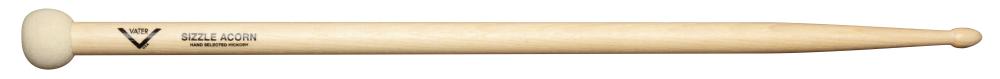 Vater VSZLFA Sizzle Fusion" Acorn Timpani, Drumset Cymbal Mallet - L: 16 1/4 41.27cm D: 0.580 1.47cm - Hickory