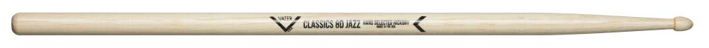Vater VHC8DJW Classics 8D Jazz Wood - L: 16 40.64cm D: 0.540 1.37cm - American Hickory