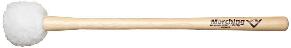 Vater MV-B2S Puff Marching Bass Drum Mallet - Battente in lana sintetica - Per grancasse da 20 a 22