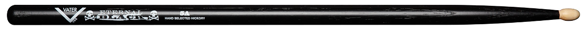 Vater VHEB5AW Eternal Black Los Angeles 5A Wood - L: 16 40.64cm D: 0.570 1.45cm - American Hickory