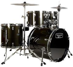 MAPEX IT TND5254TCDR TORNADO STANDARD FULL 5 PEZZI BLACK SPARKLE