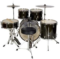 MAPEX IT TND5254TCDR TORNADO STANDARD FULL 5 PEZZI BLACK SPARKLE