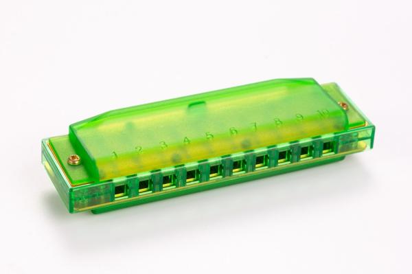 HOHNER TRANSLUCENT HARP M1110G VERDE