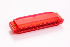 HOHNER TRANSLUCENT HARP M1110R ROSSO