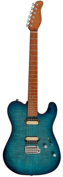 SIRE GUITARS T7 FM TBL TRANS BLUE