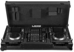 UDG U91046BL - FC SET DENON DJ SC5000/ X1800 BLACK PLUS (WHEELS)