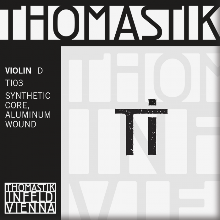 THOMASTIK TI03 RE SYNTHETIC CORE, ALUMINIUM WOUND