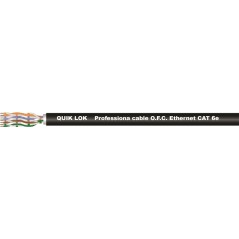 Quik Lok ETH/1007 BK CAVO ETHERNET Cat6e