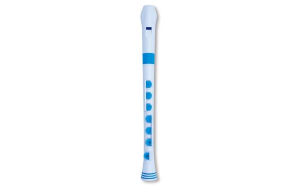 NUVO ITALIA RECORDER+ -DITEGGIATURA TEDESCA (BIANCO/BLU)