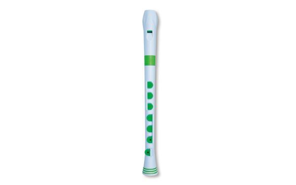 NUVO ITALIA RECORDER+ -DITEGGIATURA TEDESCA (BIANCO/VERDE)