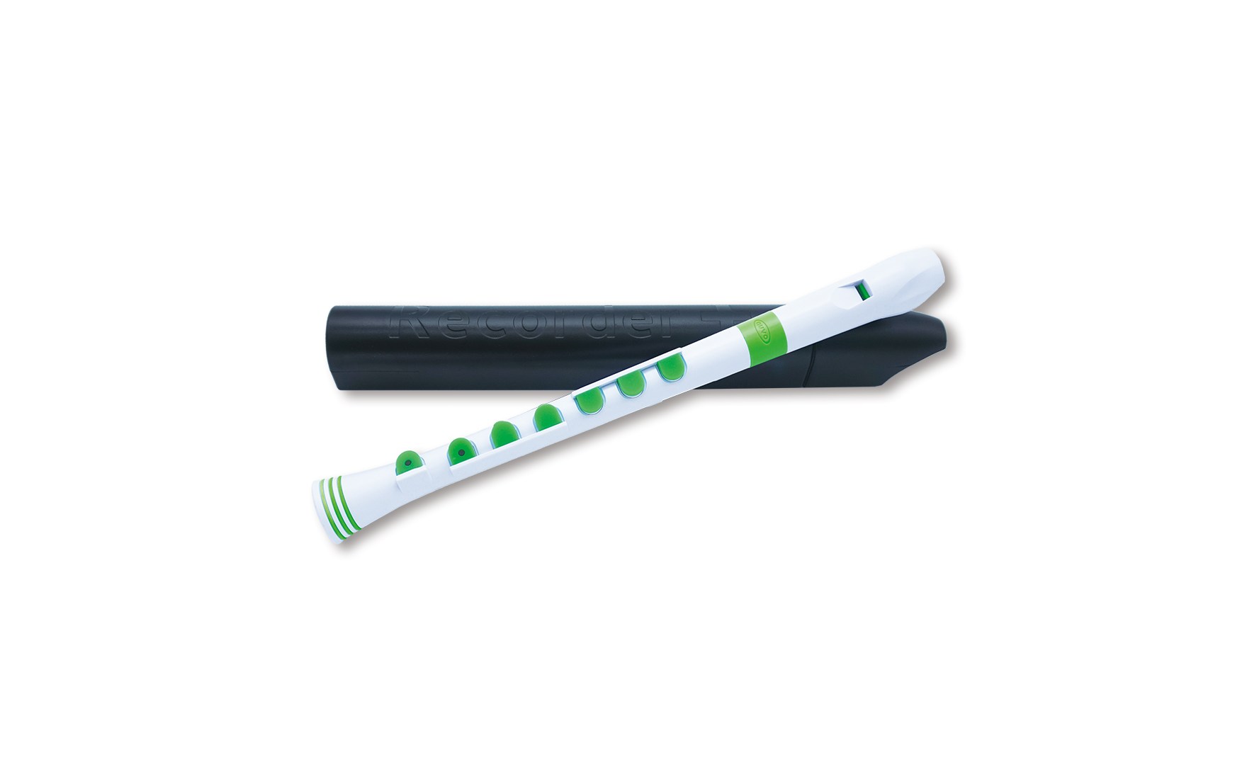 NUVO ITALIA RECORDER+ -DITEGGIATURA TEDESCA (BIANCO/VERDE)
