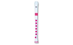 NUVO ITALIA RECORDER+ -DITEGGIATURA BAROCCA (BIANCO/ROSA)