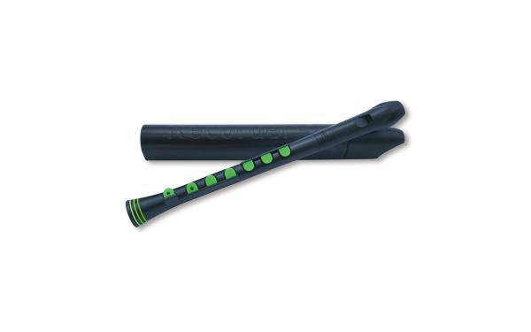 NUVO ITALIA RECORDER+ -DITEGGIATURA TEDESCA (NERO/VERDE)