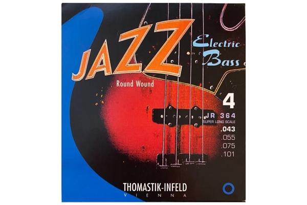 Thomastik Jazz Round Wound JR364 set basso 4 corde