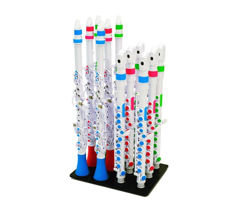 NUVO ITALIA RACK DA TAVOLO PER LE SCUOLE - 12 STRUMENTI (CLARINÃO, JFLUTE)