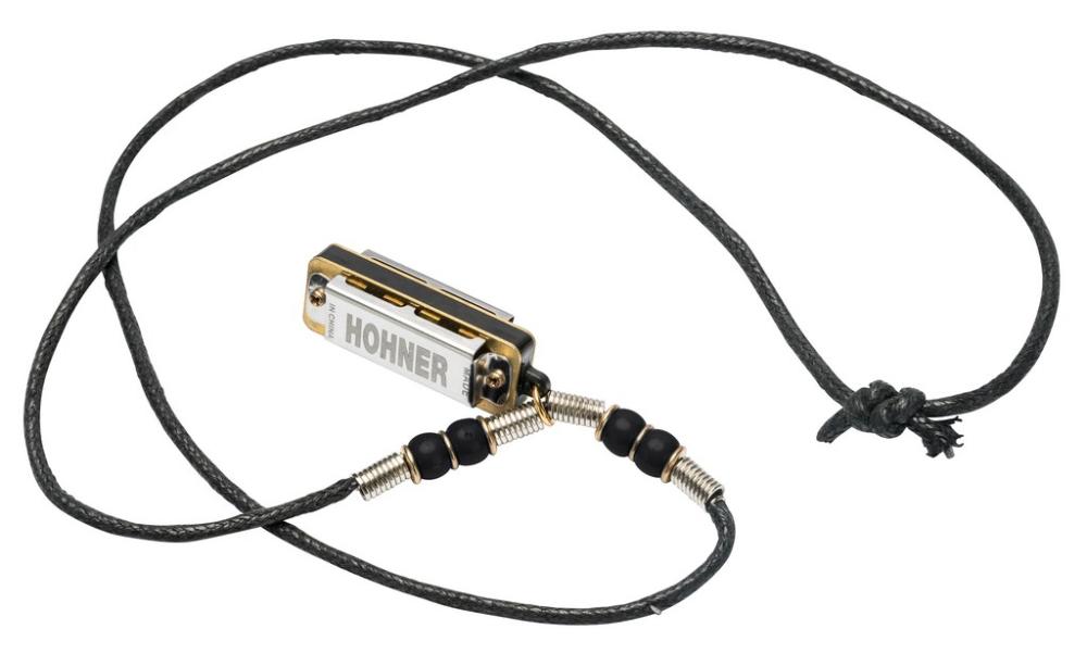 HOHNER MINI HARP NECKLACE BLACK