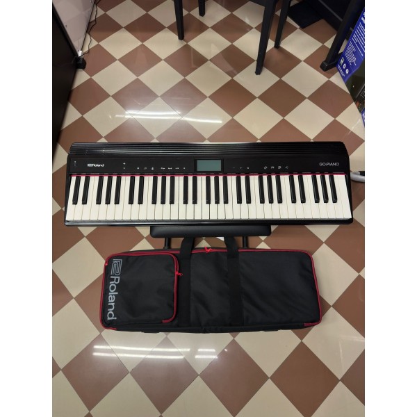 Roland GO:PIANO 61 tasti - pianoforte digitale portatile - ottime condizioni - con custodia