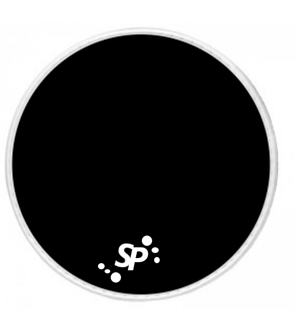 PELLE GRANCASSA BATTERIA 20" NERA SP