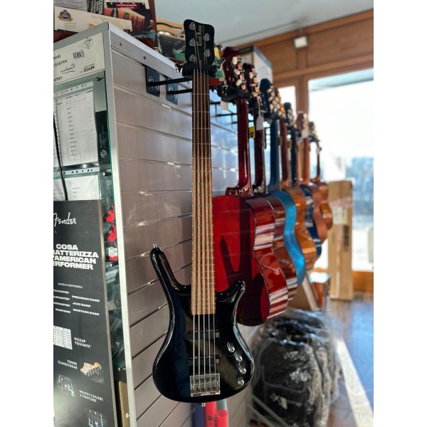 Warwick Rockbass Corvette 2008 Black -  BASSO ELETTRICO NERO
