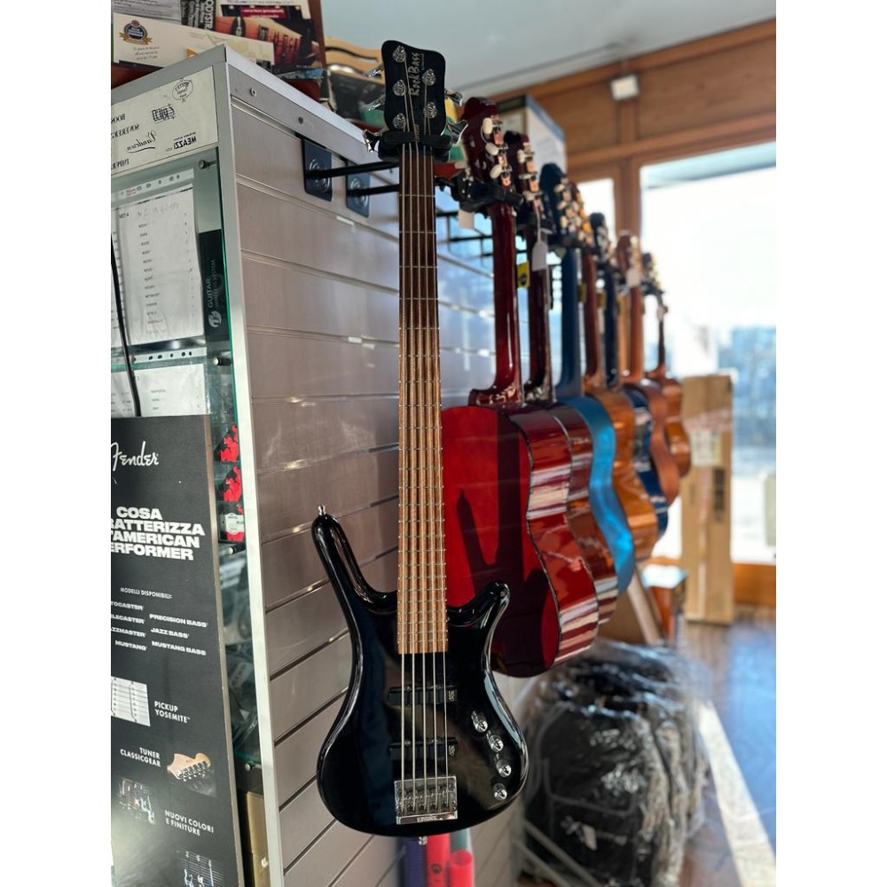 Warwick Rockbass Corvette 2008 Black - BASSO ELETTRICO NERO