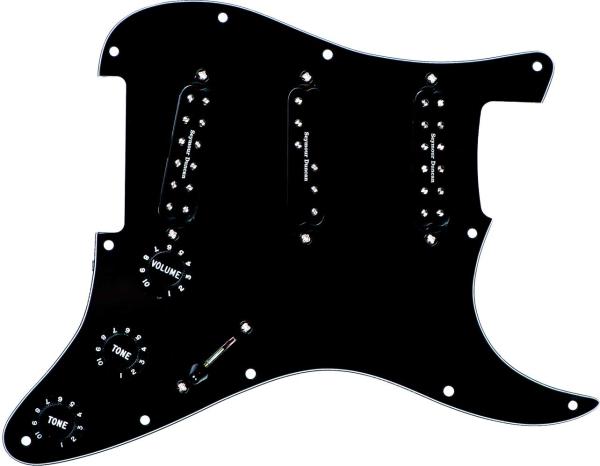 SEYMOUR DUNCAN PICKGRD ASSY EVERYTHING AXE BLK