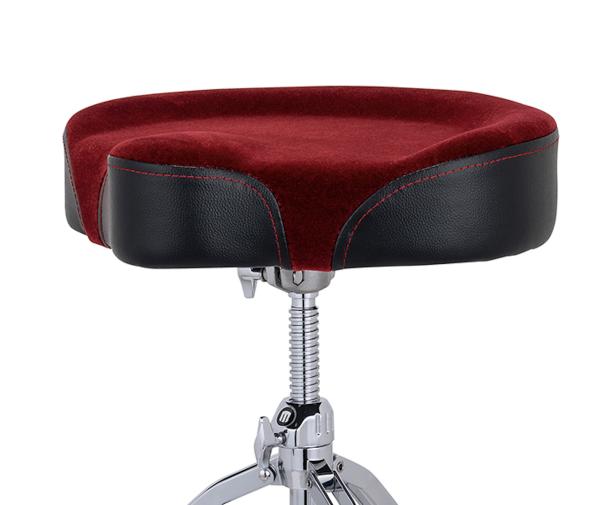 MAPEX IT T865SER SEGGIOLINO A SELLA CON SEDUTA IN TESSUTO ROSSO SERIE 800