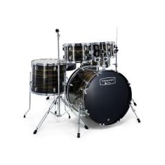 MAPEX IT TND5044TCFJ TORNADO STUDIO FULL 5 PEZZI EBONY YELLOW GRAIN