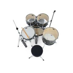 MAPEX IT TND5044TCFJ TORNADO STUDIO FULL 5 PEZZI EBONY YELLOW GRAIN