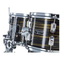 MAPEX IT TND5044TCFJ TORNADO STUDIO FULL 5 PEZZI EBONY YELLOW GRAIN