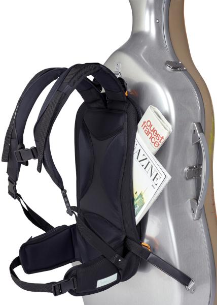 BAM ITALIA BAM 9036 ZAINO ERGONOMICO PER CUSTODIA VIOLONCELLO - BLACK
