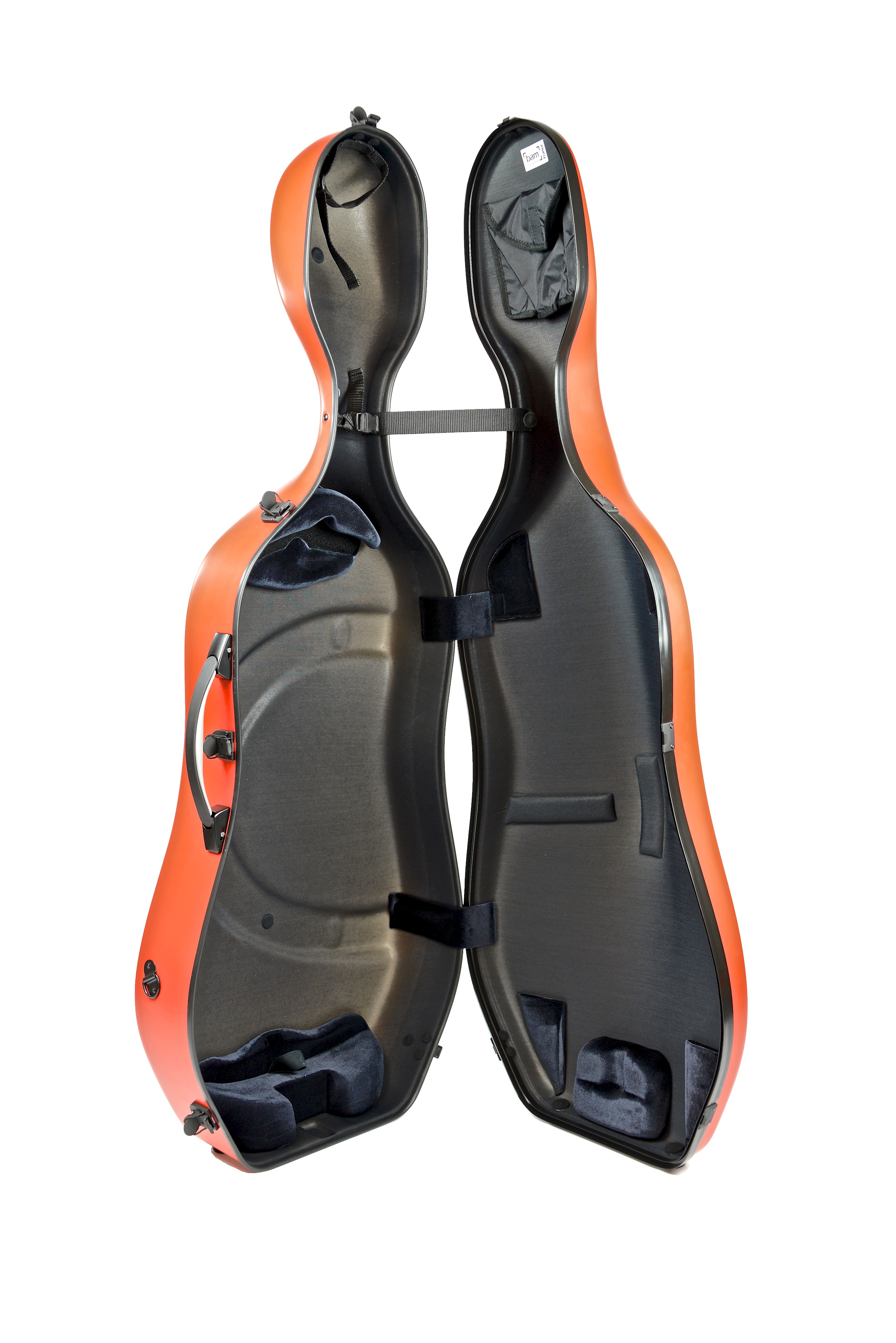 BAM ITALIA BAM 1005XLORG CUSTODIA "HIGHTECH" SLIM PER VIOLONCELLO - ORANGEY
