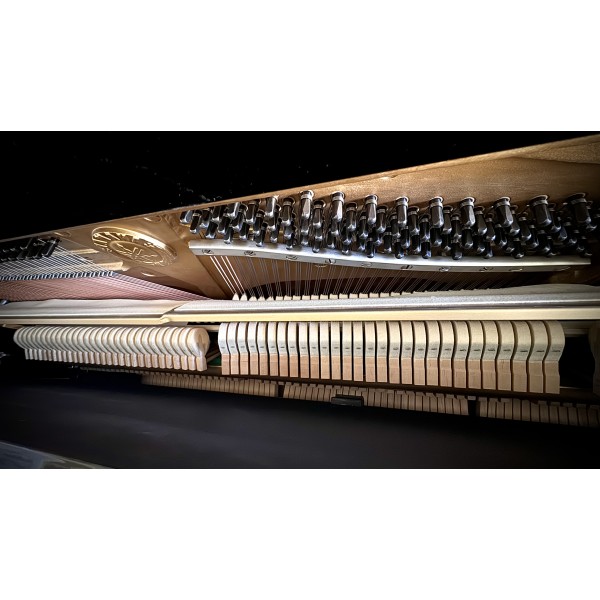 YAMAHA PIANOFORTE VERTICALE CON SISTEMA SILENT RICONDIZIONATO YAMAHA U1 NERO LUCIDO CERTIFICATO - MATRICOLA: 2803839