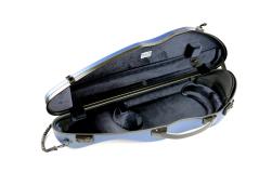BAM ITALIA BAM 2000XLB CUSTODIA "HIGHTECH" SLIM PER VIOLINO - NAVY BLUE
