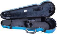 BAM ITALIA BAM 2002XLB CUSTODIA "HIGHTECH" CONTOURED PER VIOLINO - AZURE BLUE