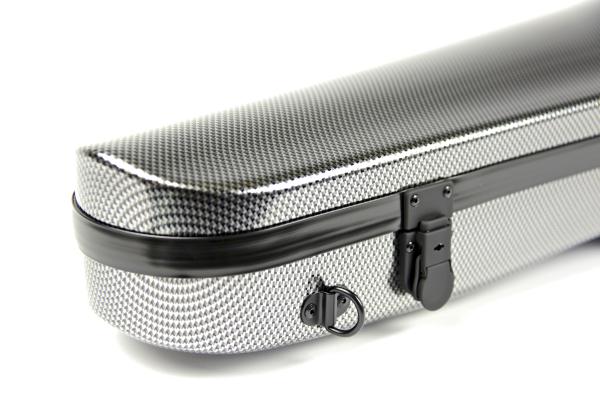 BAM ITALIA BAM 2002XLSC CUSTODIA "HIGHTECH" CONTOURED PER VIOLINO - SILVER CARBON