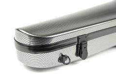 BAM ITALIA BAM 2002XLSC CUSTODIA "HIGHTECH" CONTOURED PER VIOLINO - SILVER CARBON