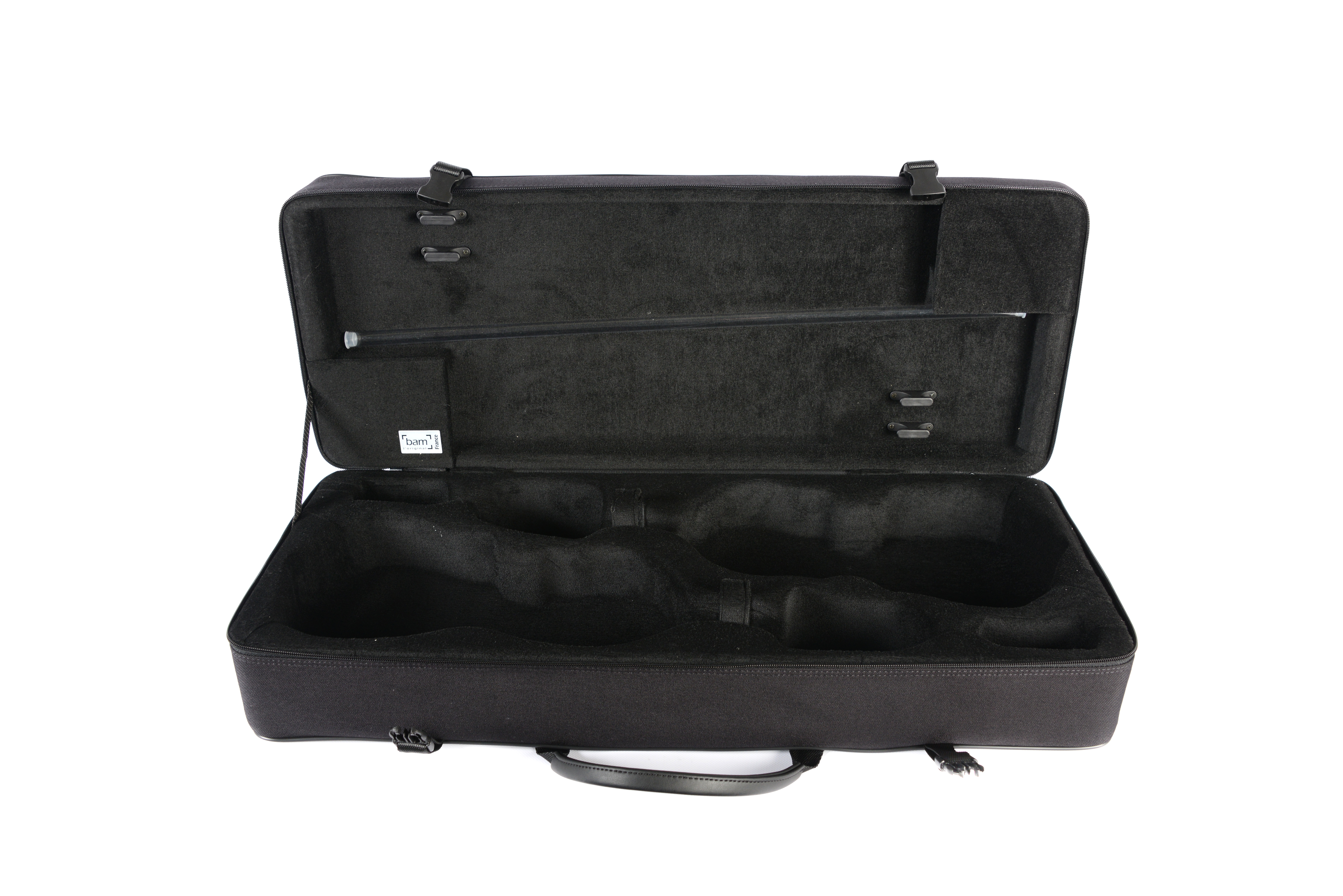 BAM ITALIA BAM 2005SN CUSTODIA "CLASSIC" PER DUE VIOLINI - BLACK
