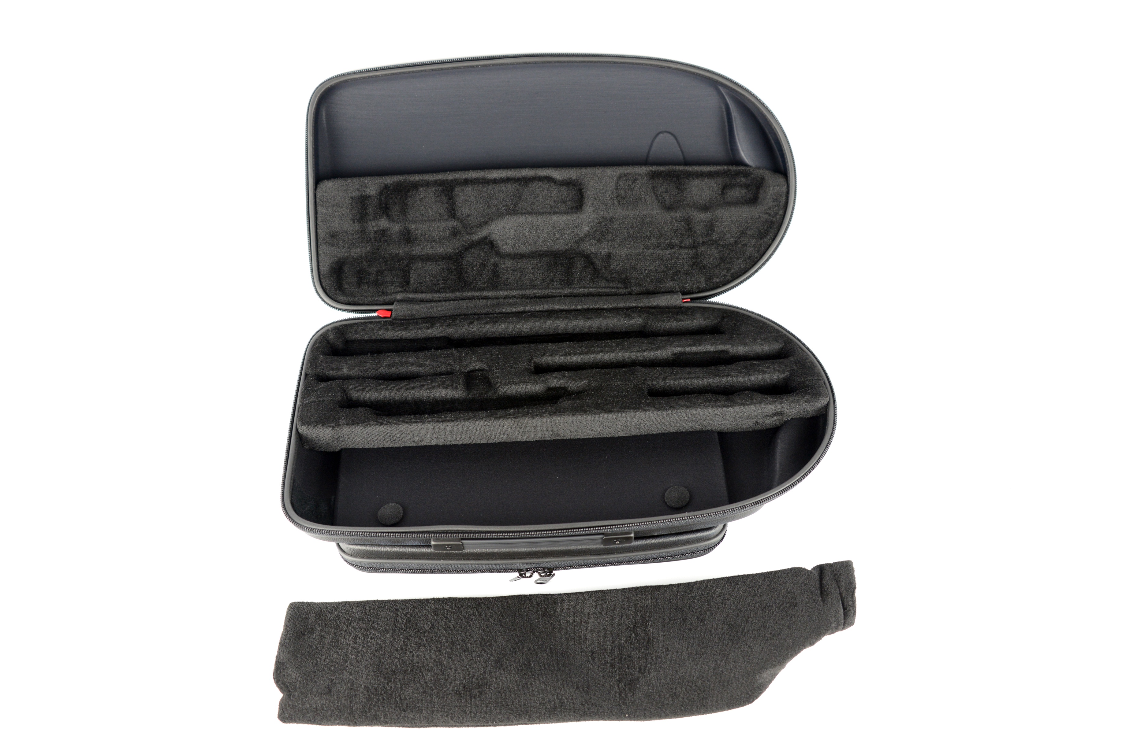 BAM ITALIA BAM 4010S CUSTODIA "SOFTPACK" PER FLAUTO (PIEDE AL DO) OTTAVINO E LEGGIO - BLACK