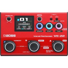 BOSS VE-22 -  PROCESSORE DI EFFETTI PER VOCE E PREAMP MICROFONICO