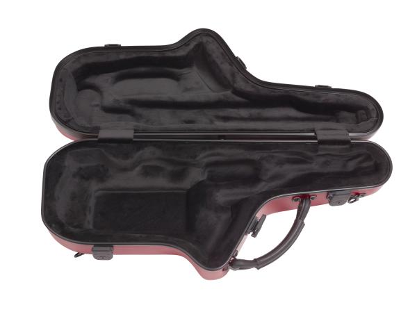 BAM ITALIA BAM 4011SRG CUSTODIA "CABINE" PER  SAX ALTO - POMEGRANATE RED