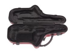 BAM ITALIA BAM 4011SRG CUSTODIA "CABINE" PER  SAX ALTO - POMEGRANATE RED