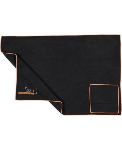 BAM ITALIA BAM CC-0004 PANNO DI PULIZIA IN MICROFIBRA TAGLIA L 30X40 - BLACK