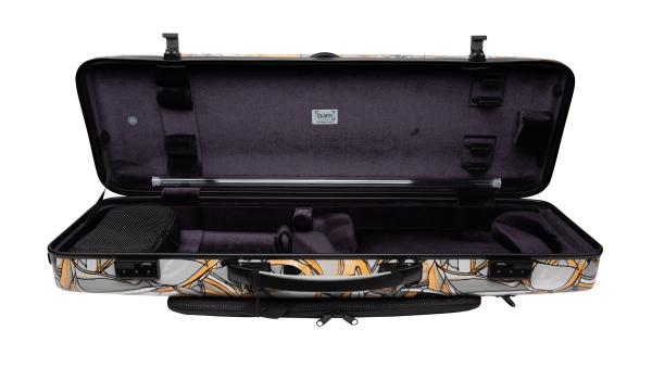 BAM ITALIA BAM CUB2018XLN CUSTODIA "HIGHTECH" CUBE OBLONG PER VIOLINO - LIMITED EDITION