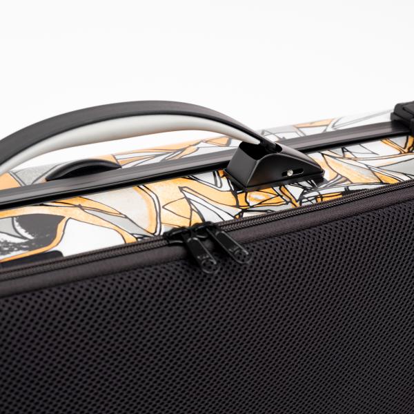 BAM ITALIA BAM CUB2018XLN CUSTODIA "HIGHTECH" CUBE OBLONG PER VIOLINO - LIMITED EDITION